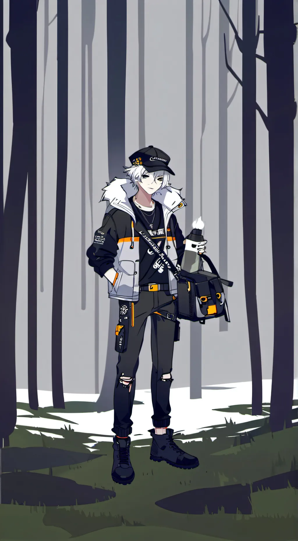 ai character: Brayden  background