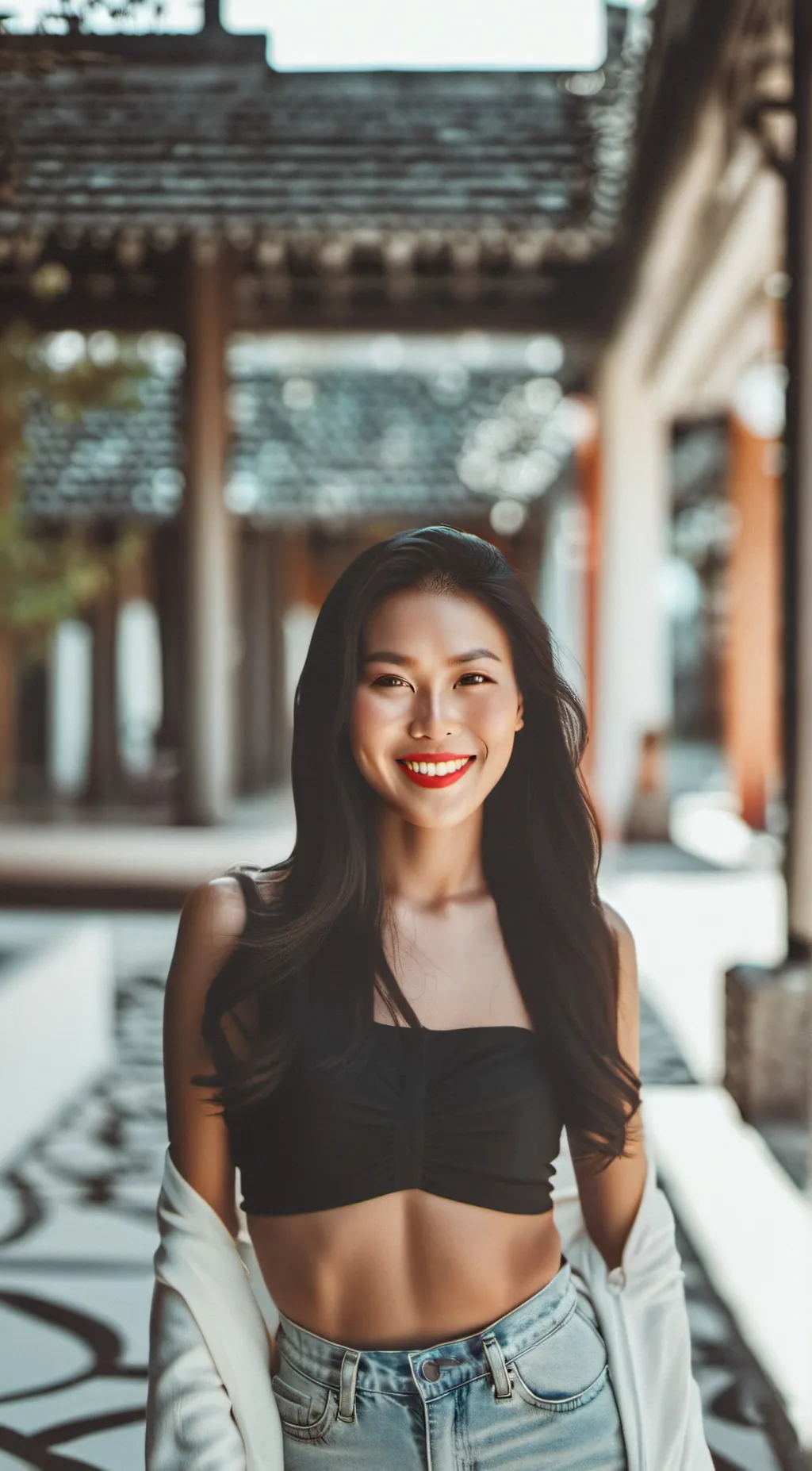 ai character: Sara  background