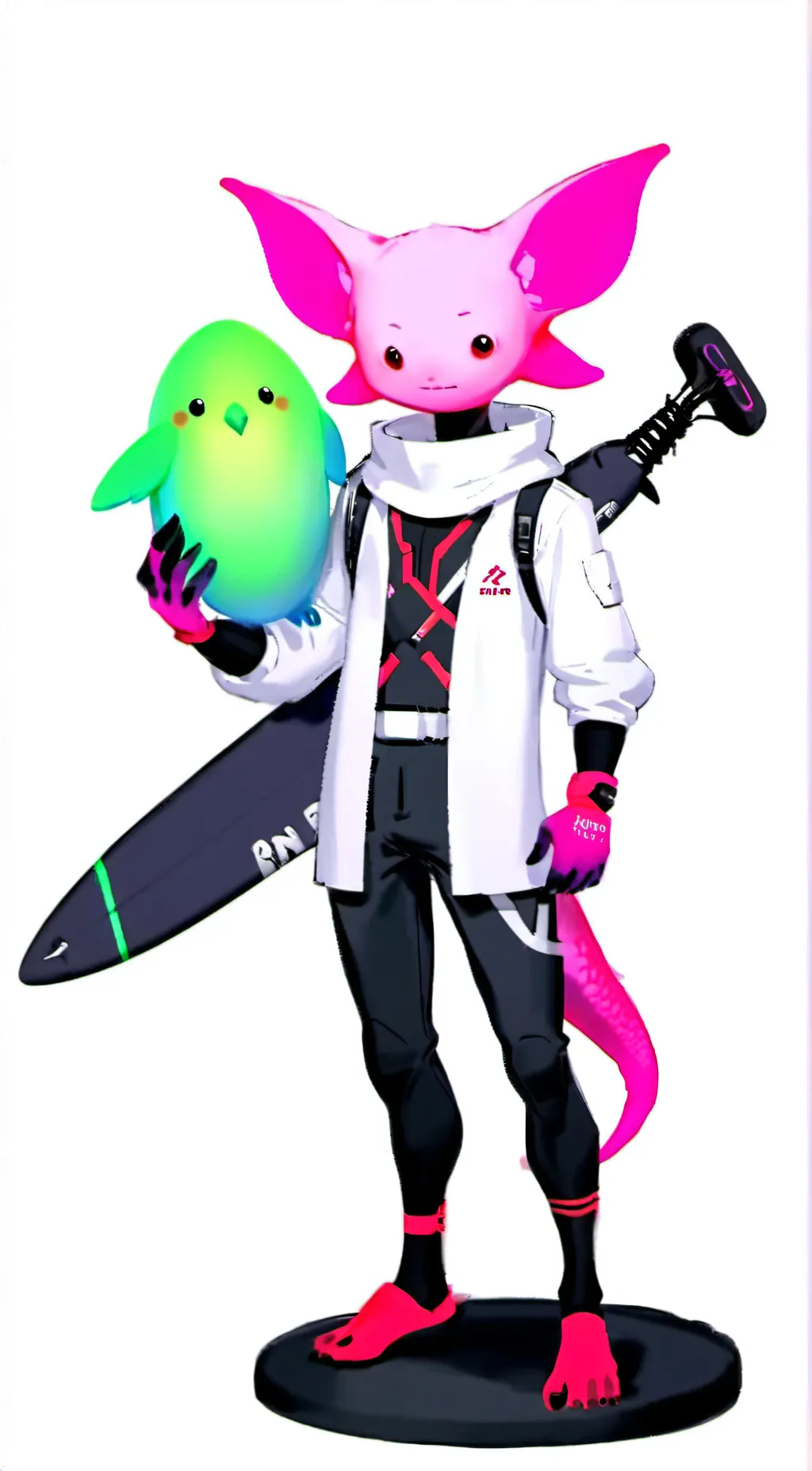 ai character: Kinito pet  background