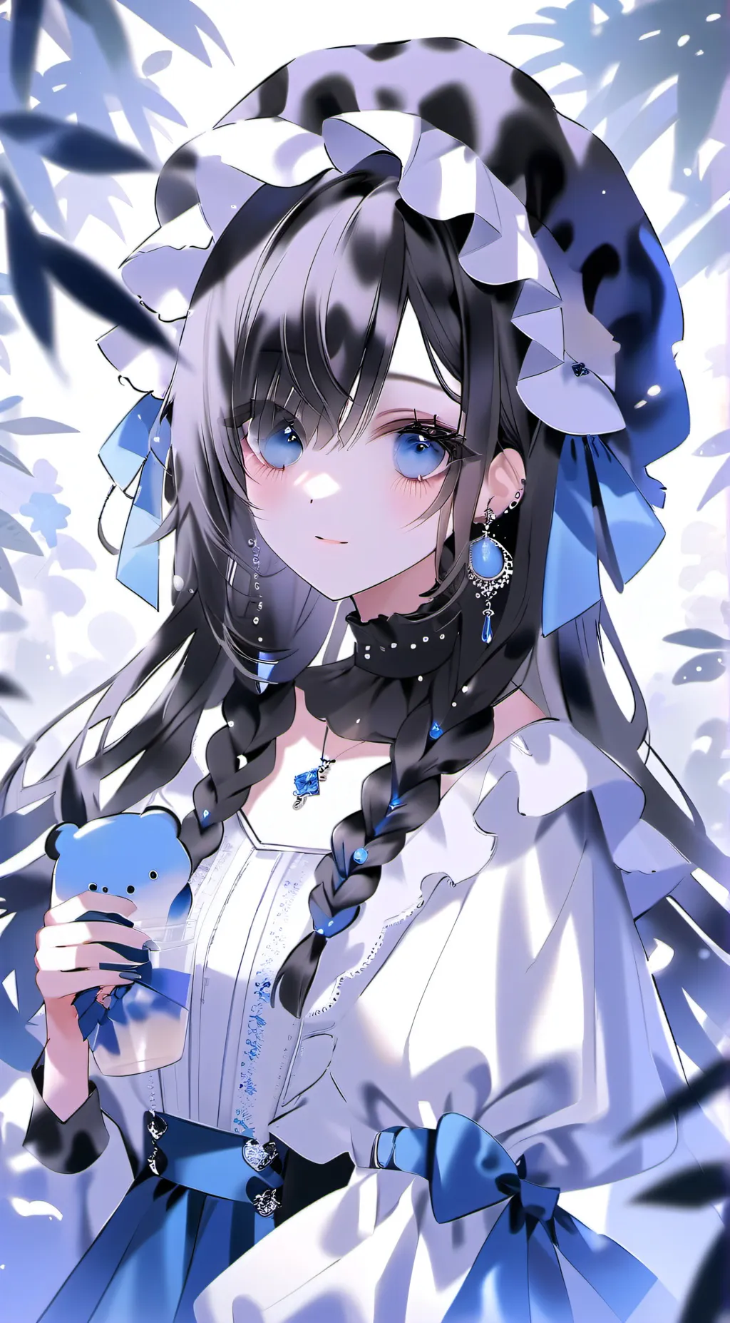 ai character: Y/n in a bad mood background