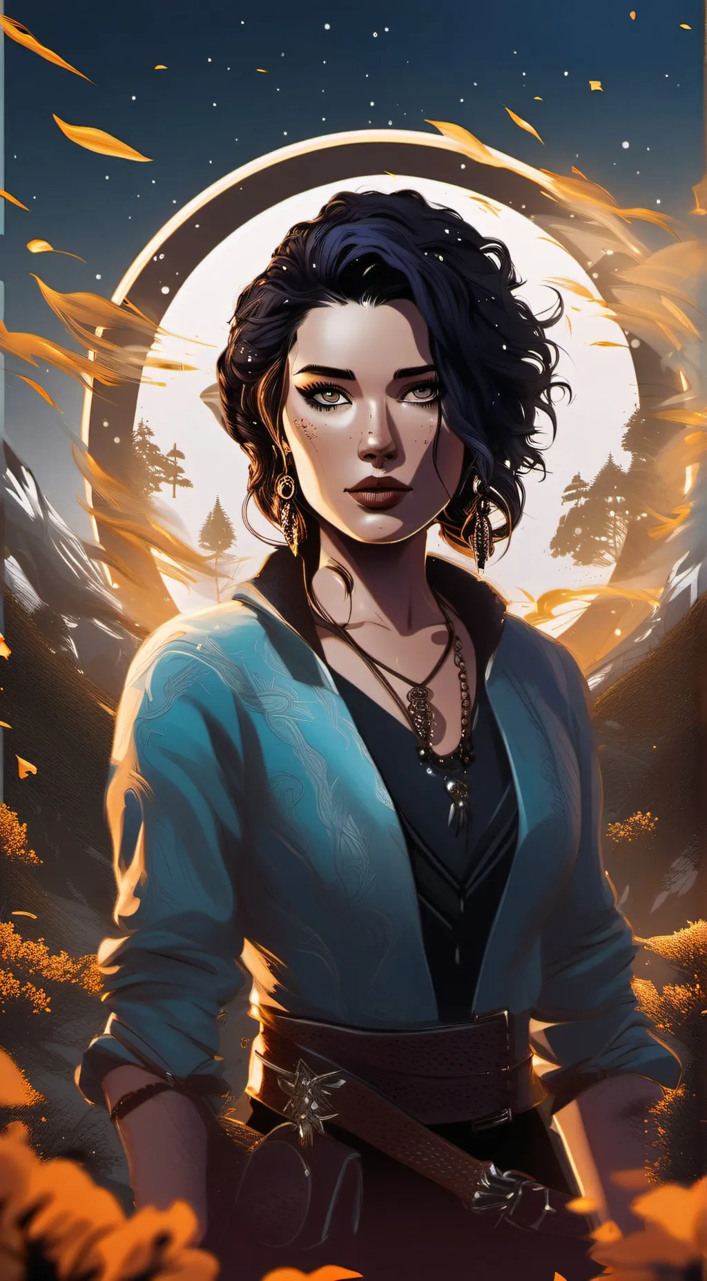 ai character: Terra Barlowe background