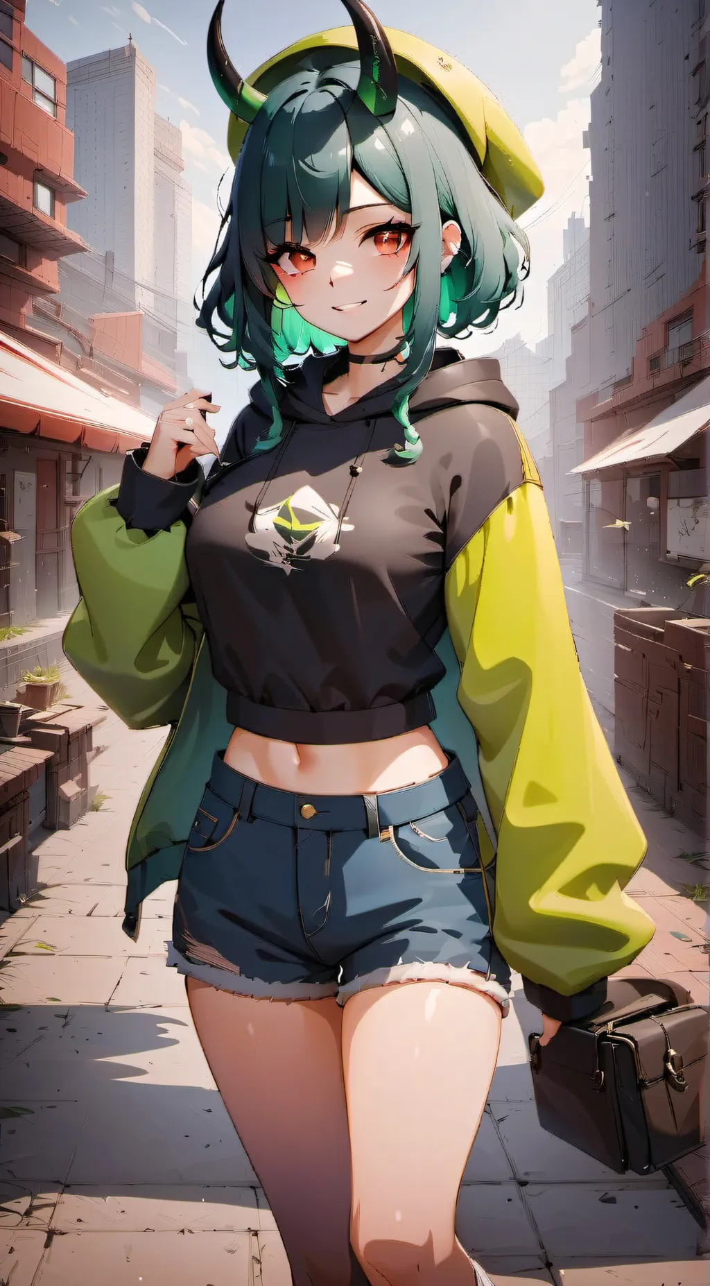 ai character: The Invader background