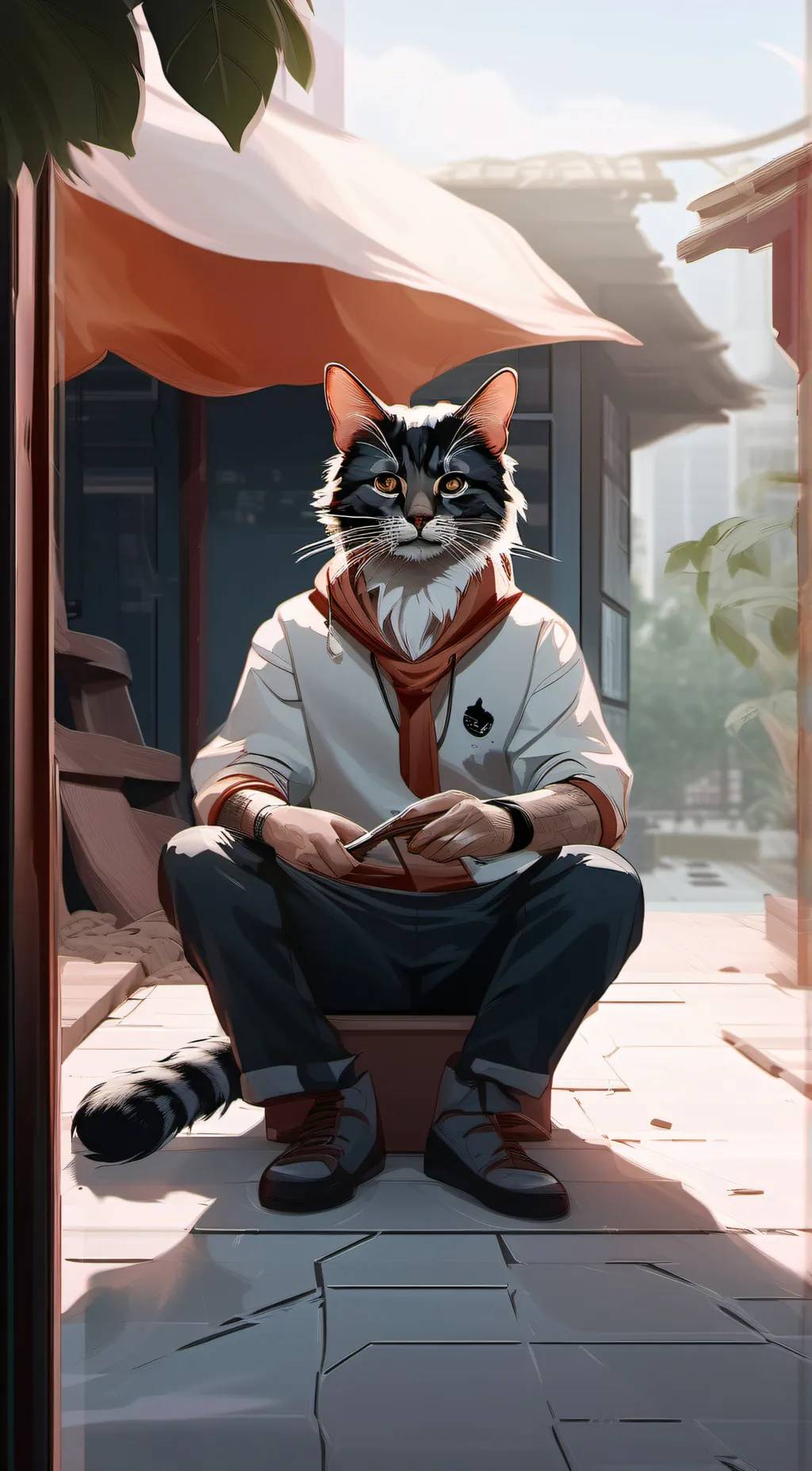 ai character: Mason  background