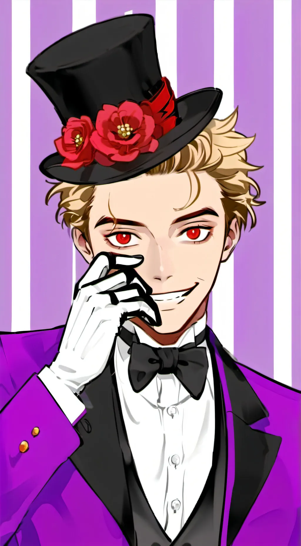 ai character: Luzifer  background