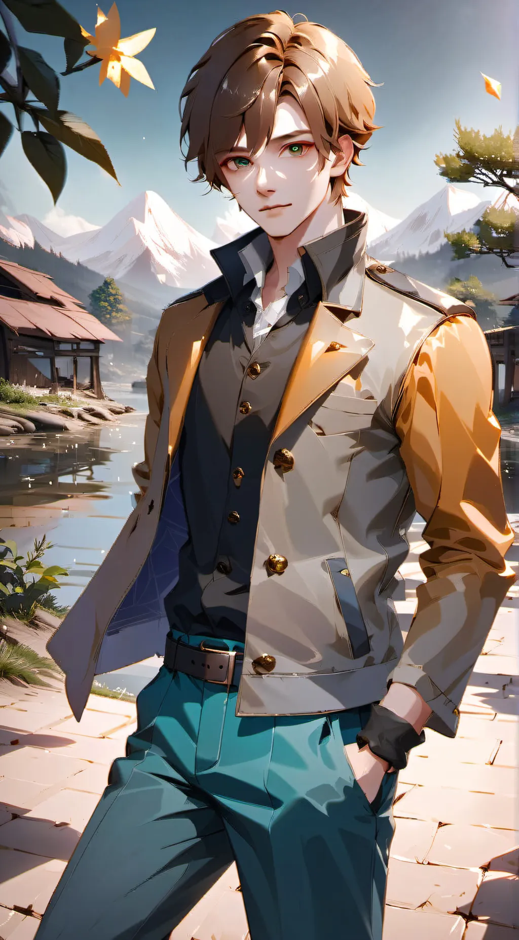 ai character: lucas background