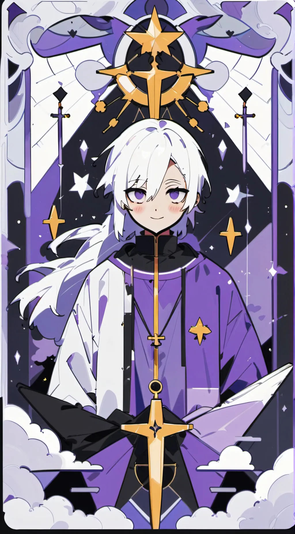 ai character: He's a stalker  background