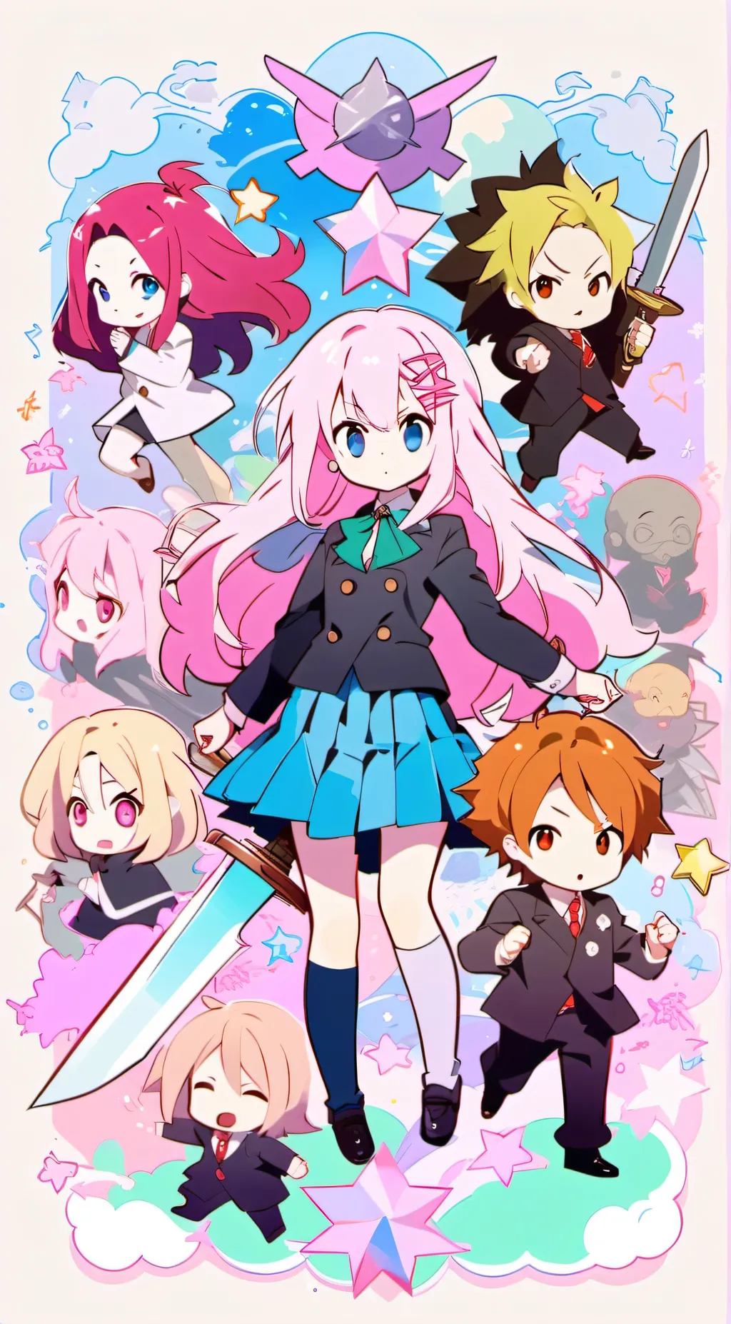 ai character: Aria background