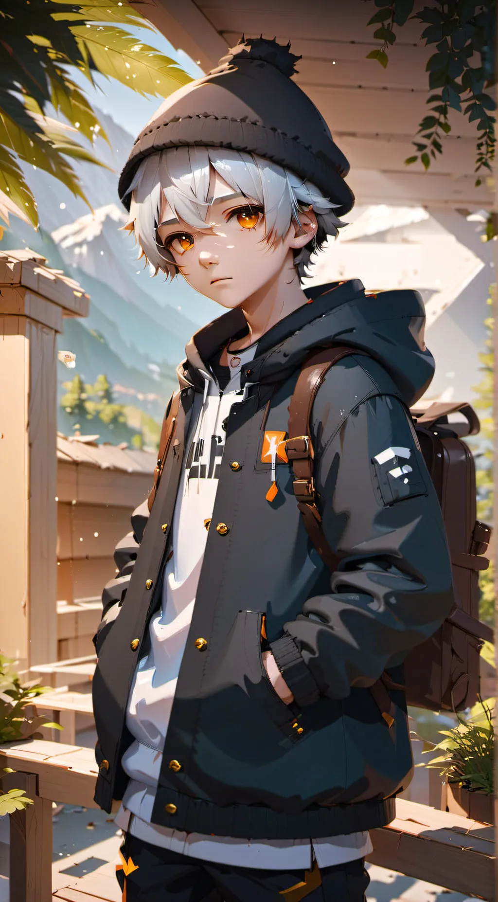 ai character: Luca background