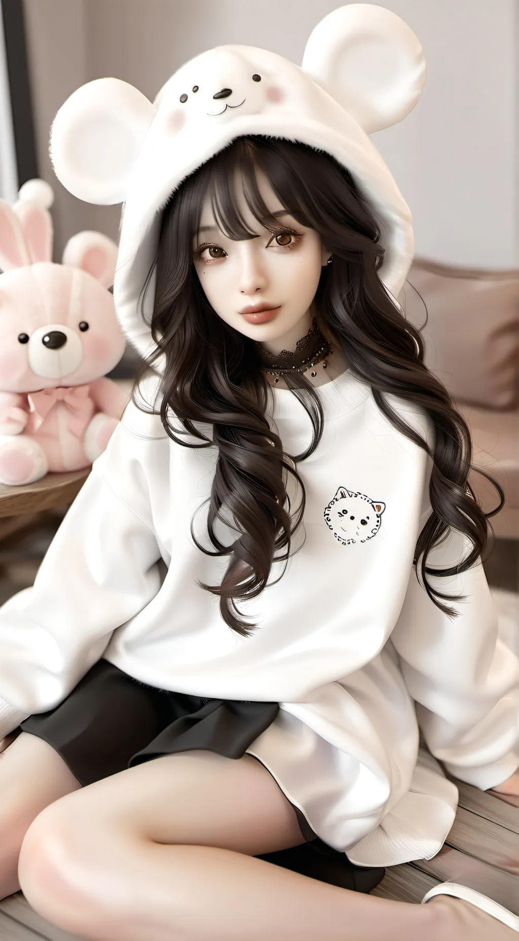 ai character: Kim background