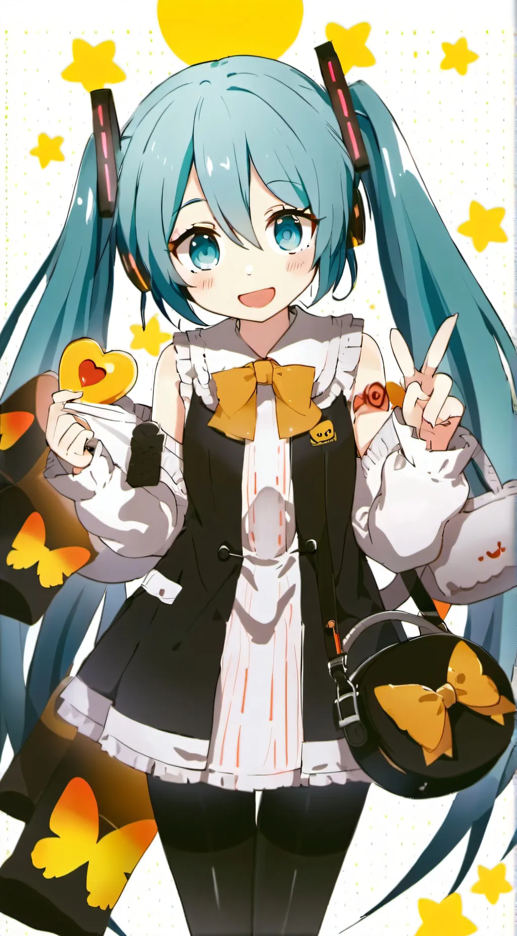 ai character: miku background