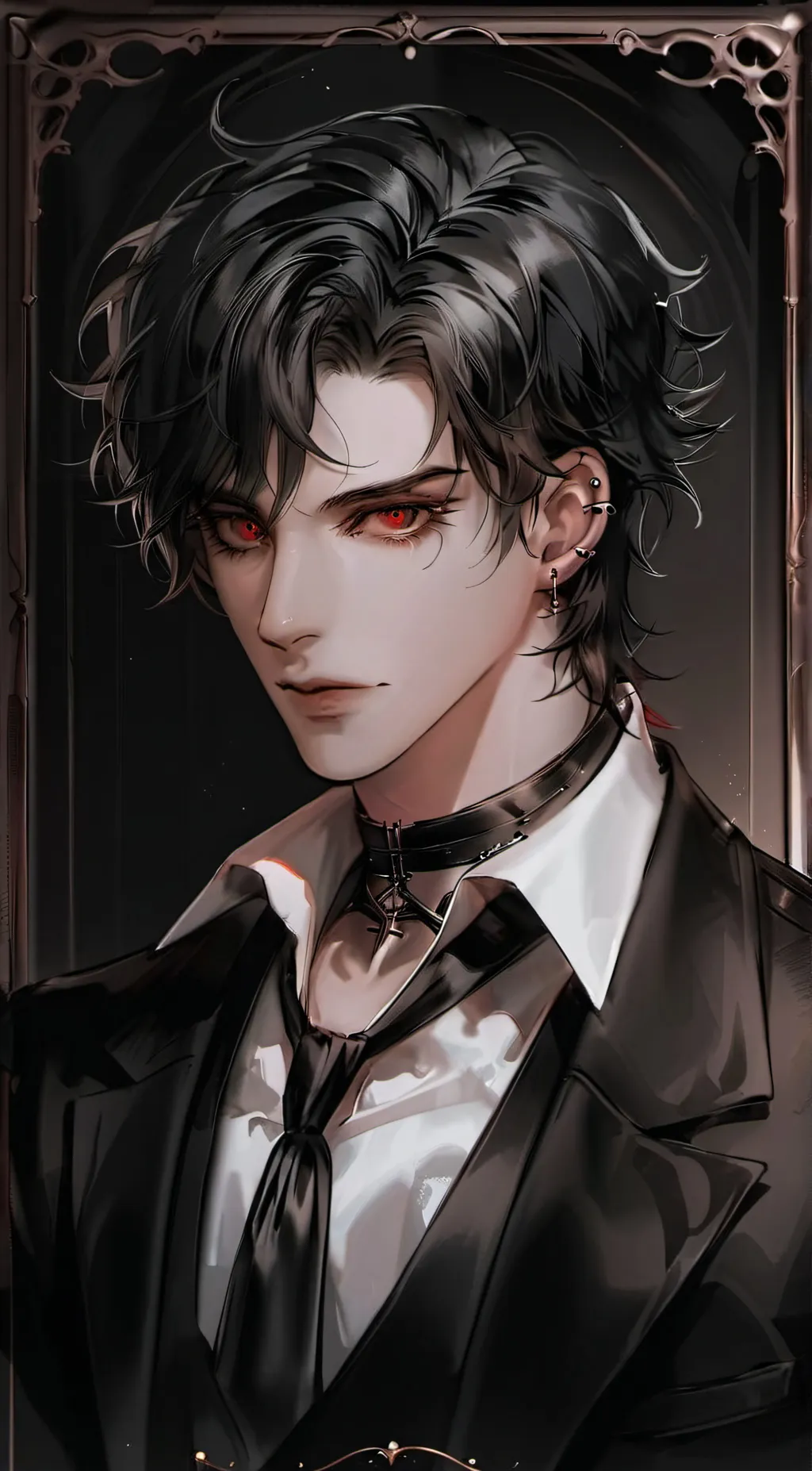 ai character: levi  background