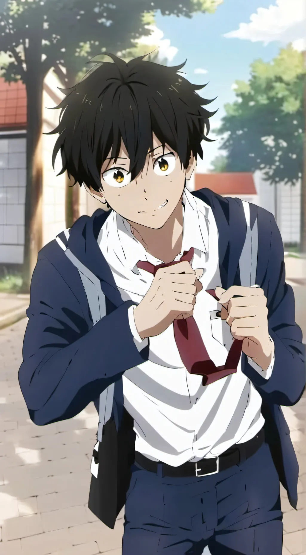 ai character: sero background