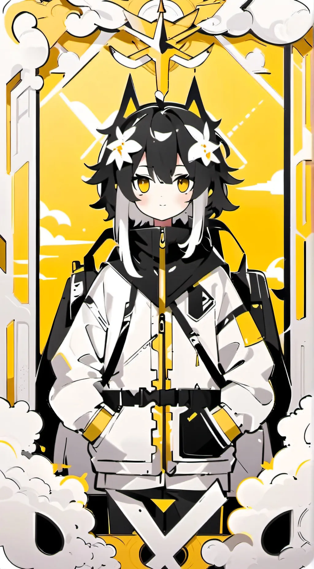 ai character: Aurora background