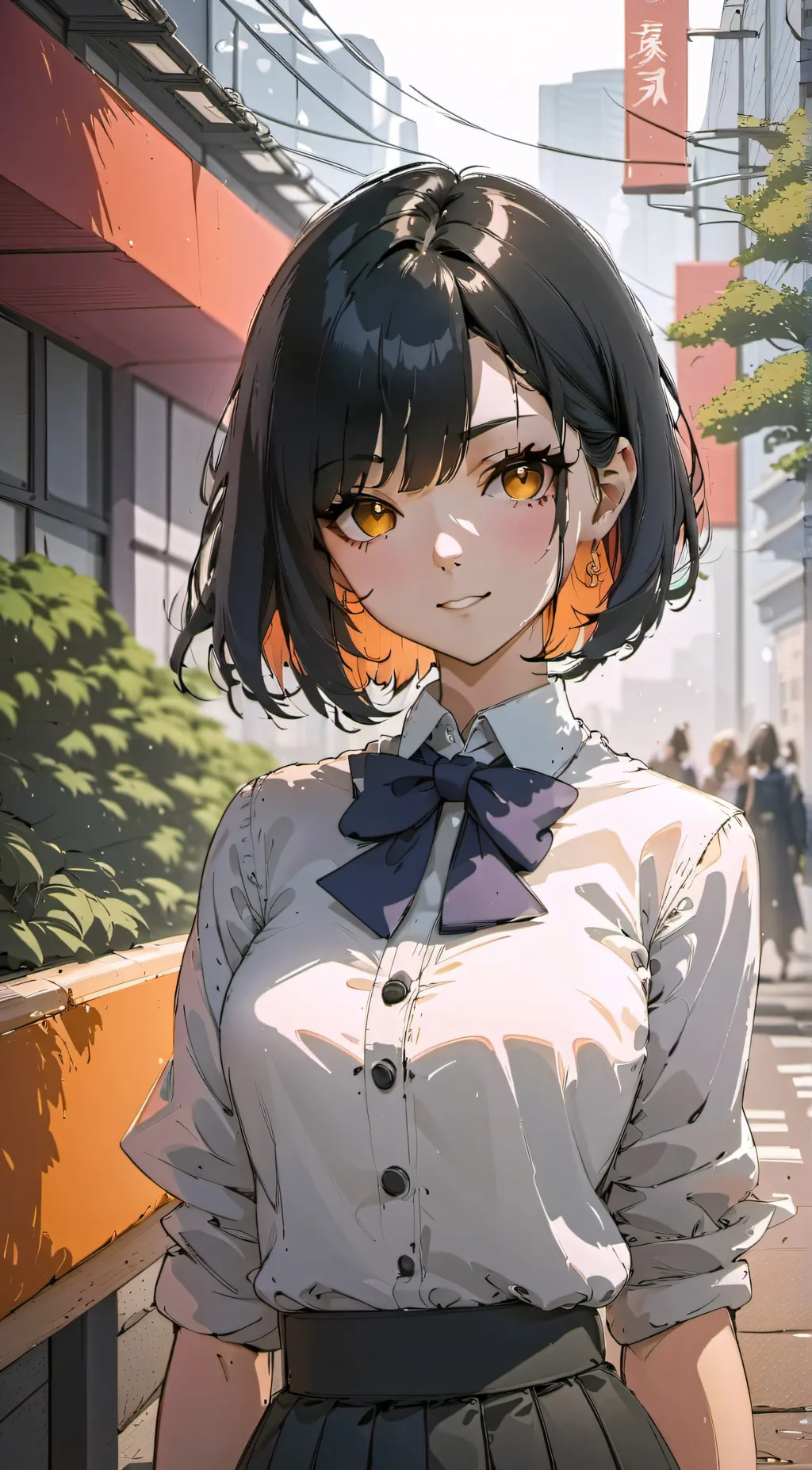 ai character: Allie background