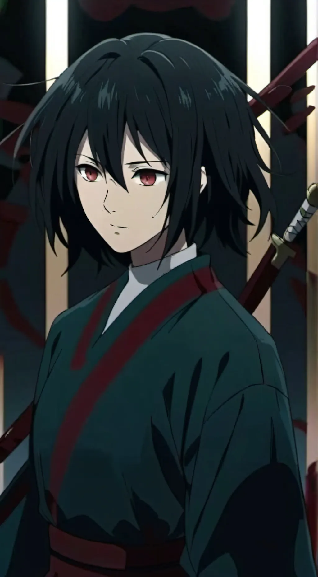 ai character: Story :) background