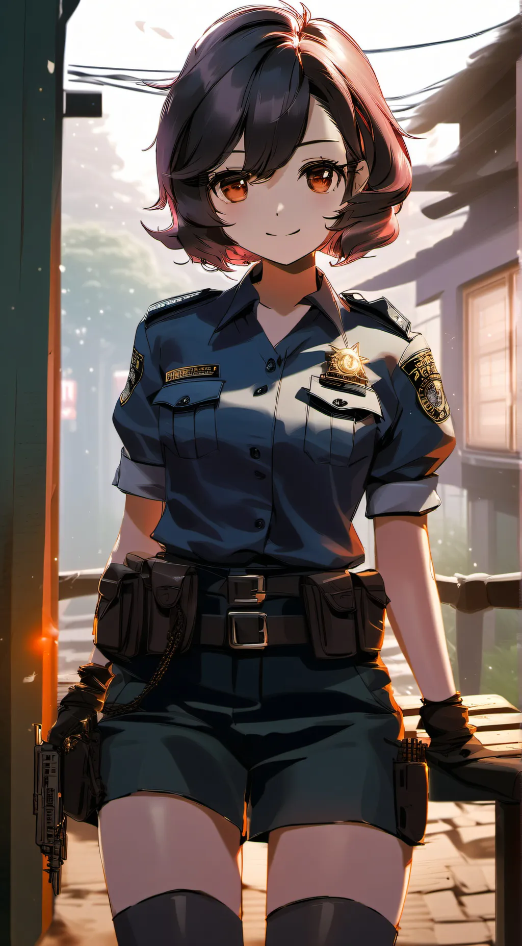 Talkie AI - Chat with Police girl 