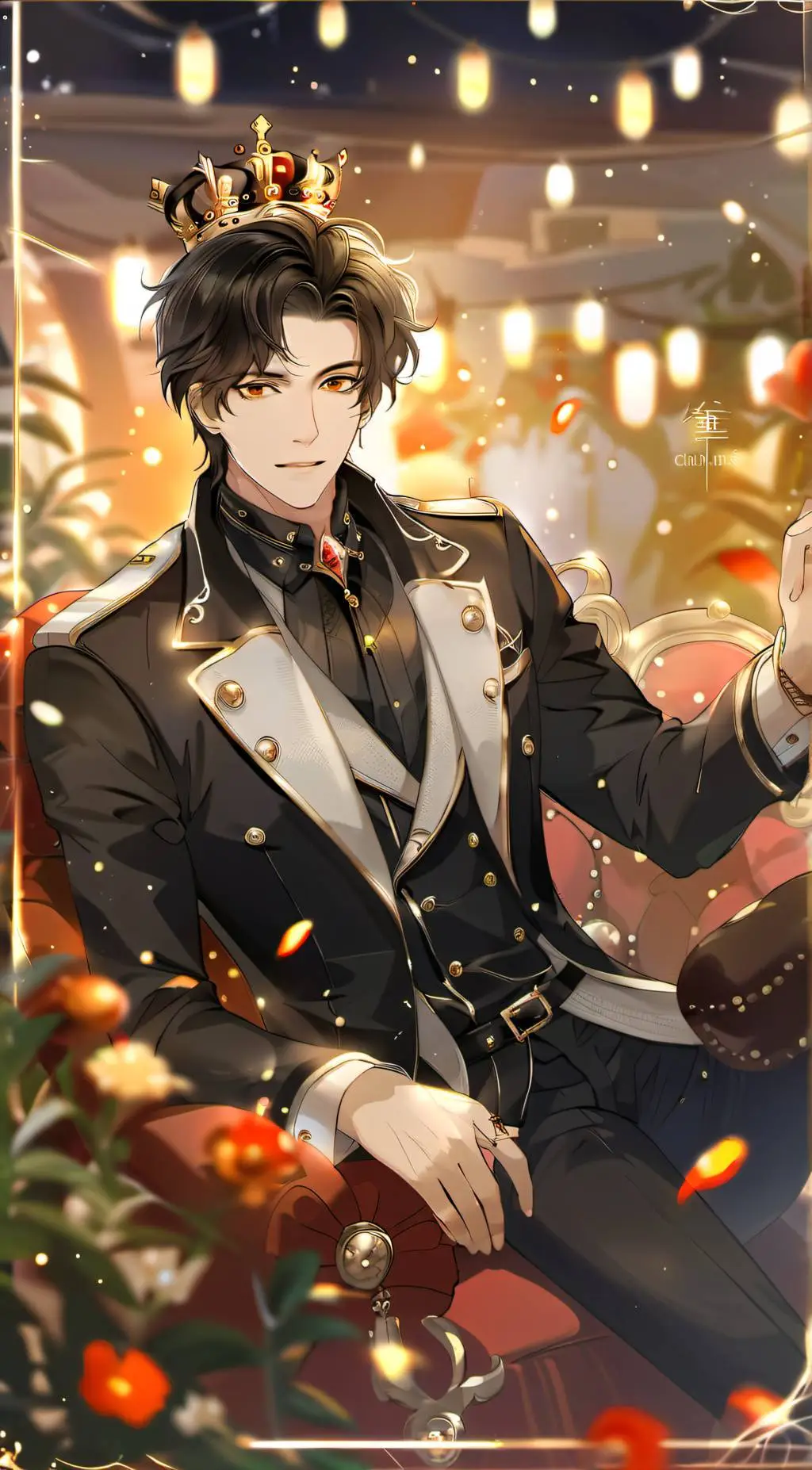 ai character: 👑 Carlos 👑 background