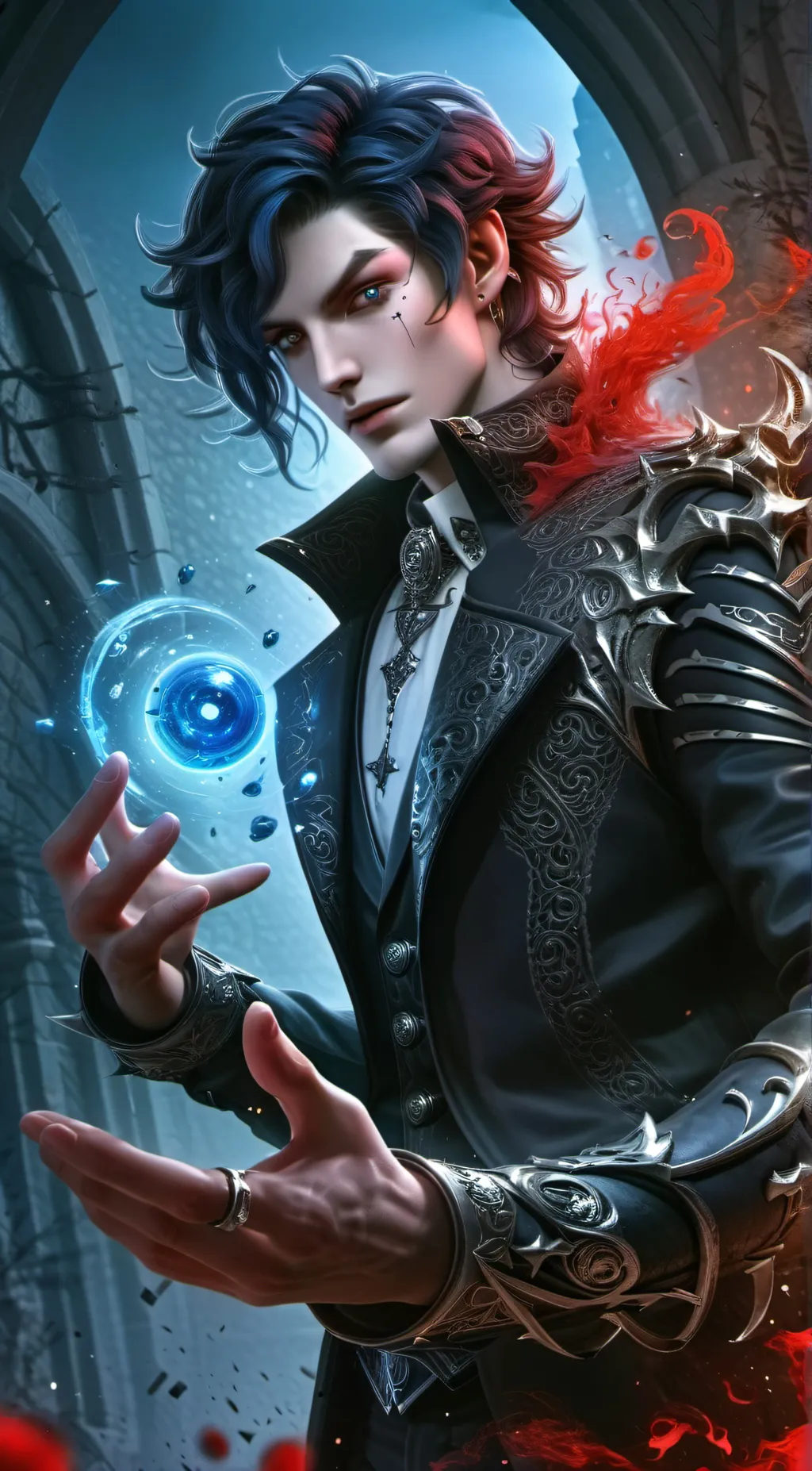 ai character: Baz Quacklington background