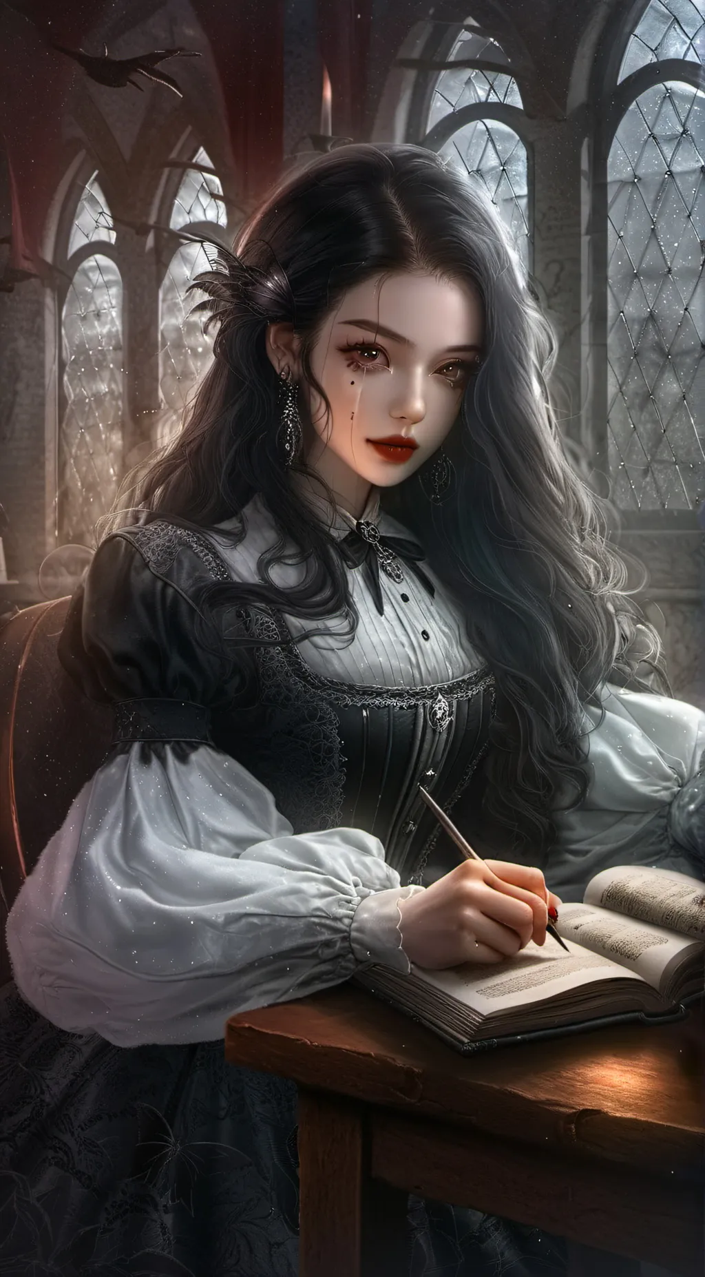 ai character: ♤𝑽𝒊𝒗𝒊𝒂𝒏♤ background