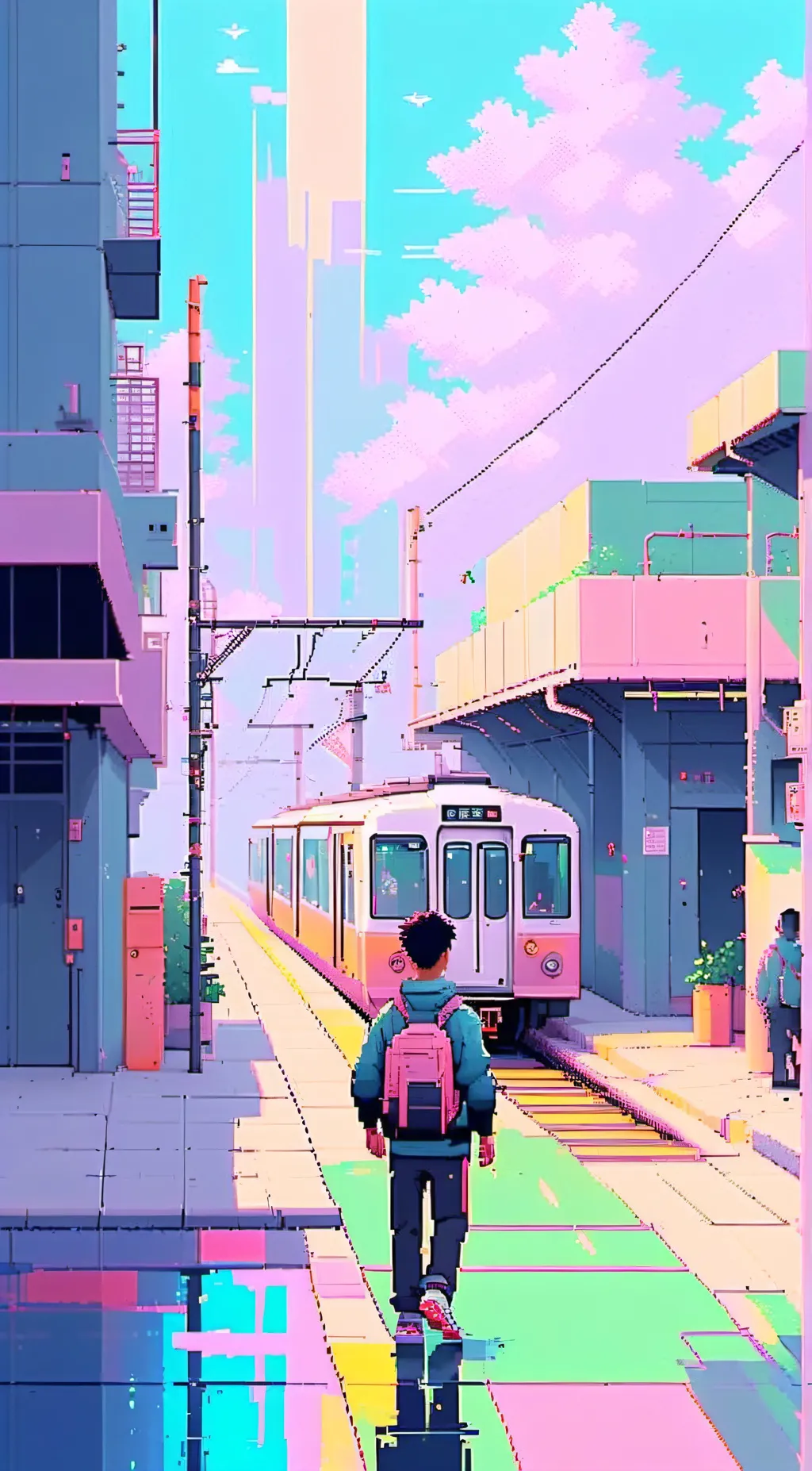 ai character: Felix skz background