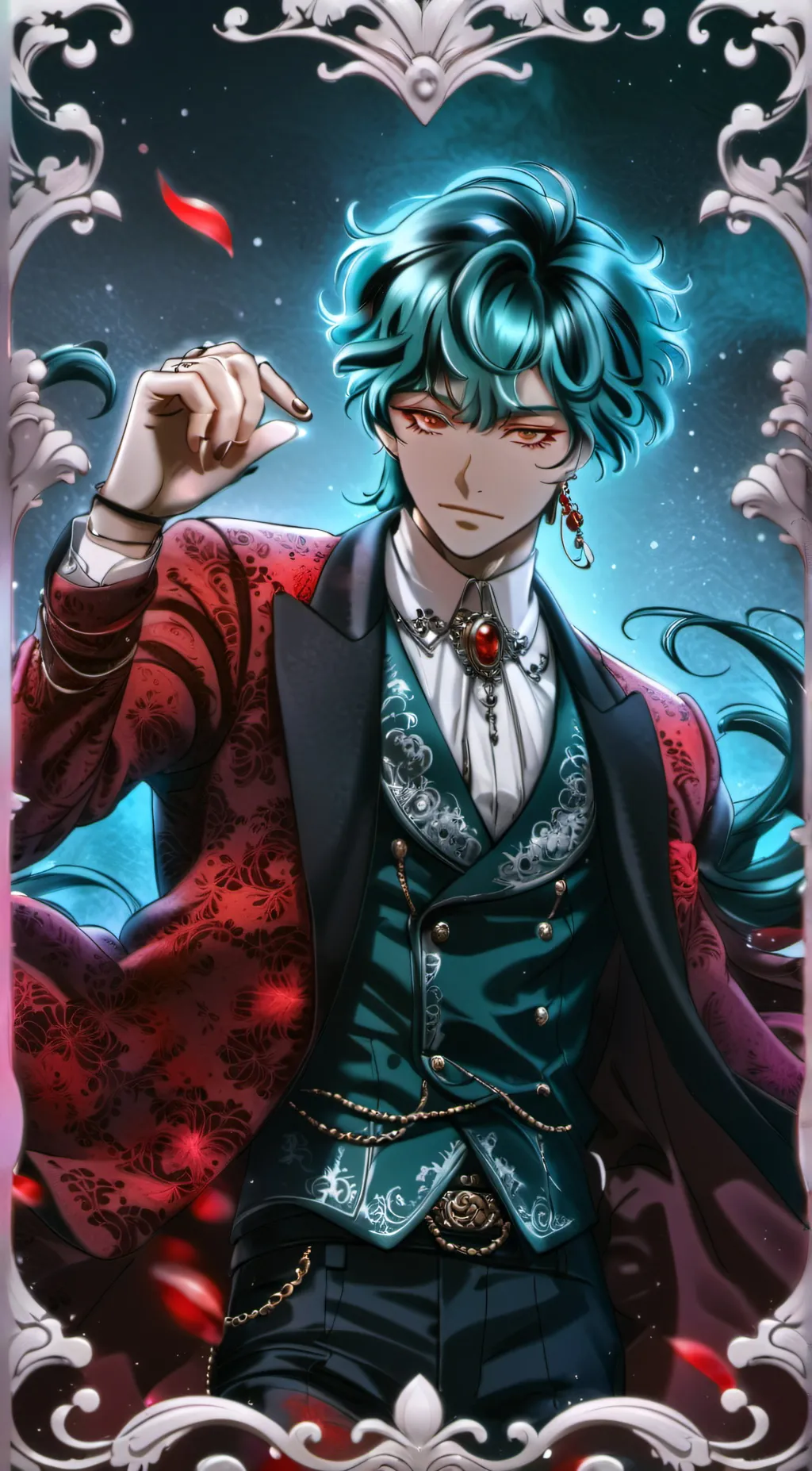 ai character: Larence background