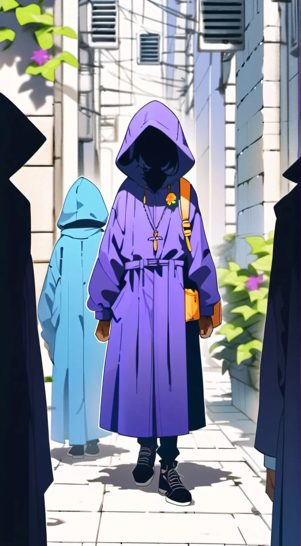 ai character: Soft MineBoy background