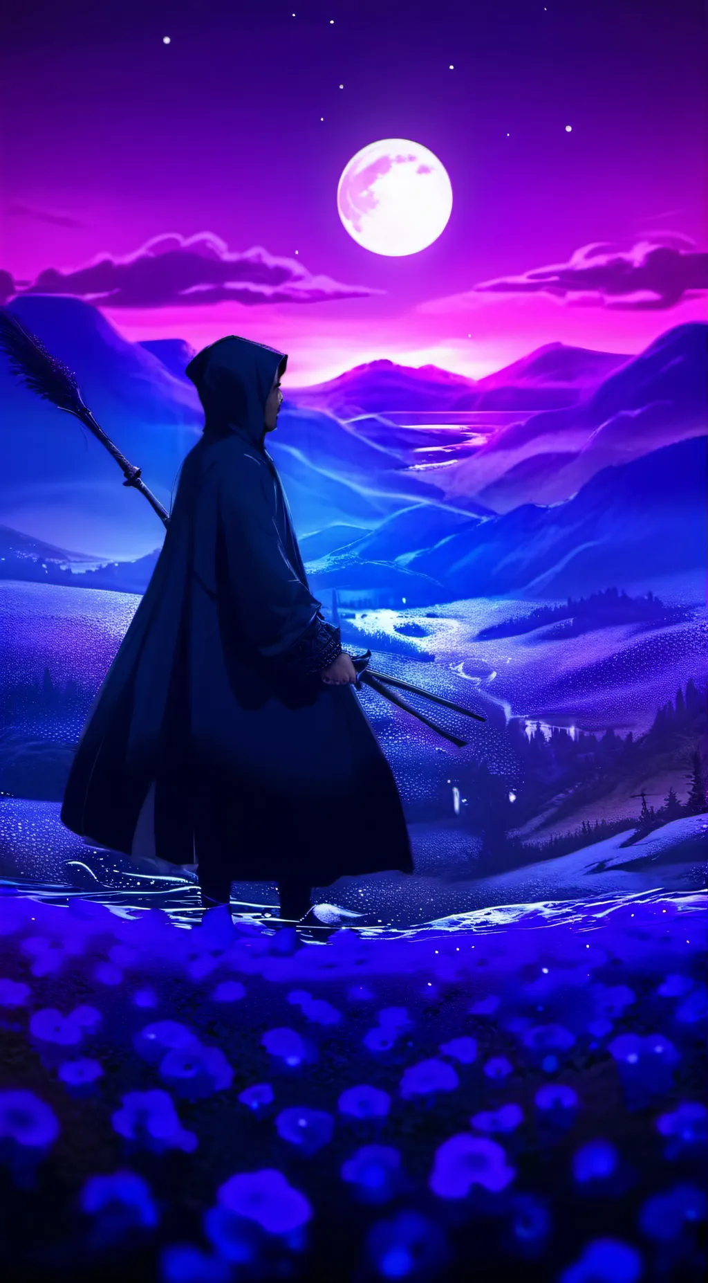 ai character: boys sleepover!!💜 background