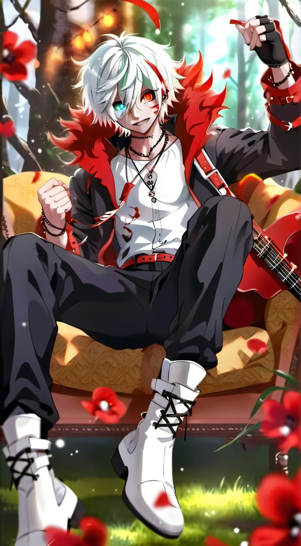 ai character: MHA EXPERIMENTS background