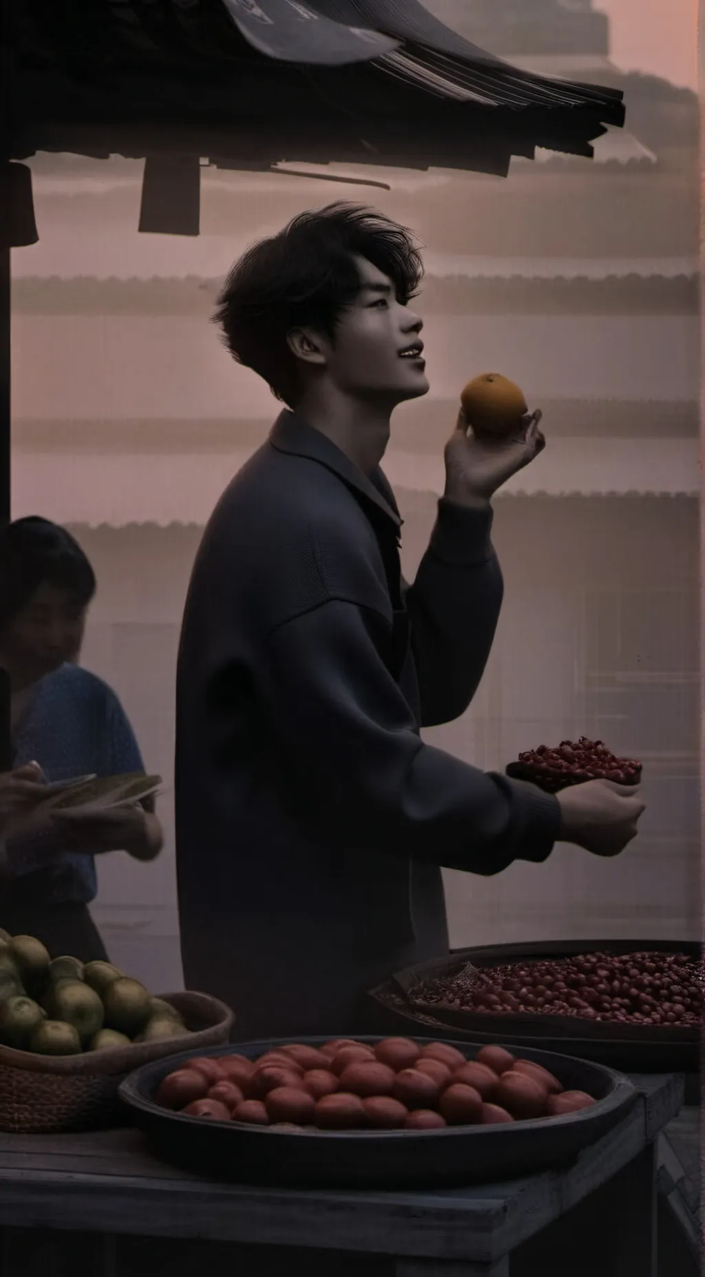 ai character: Souji background