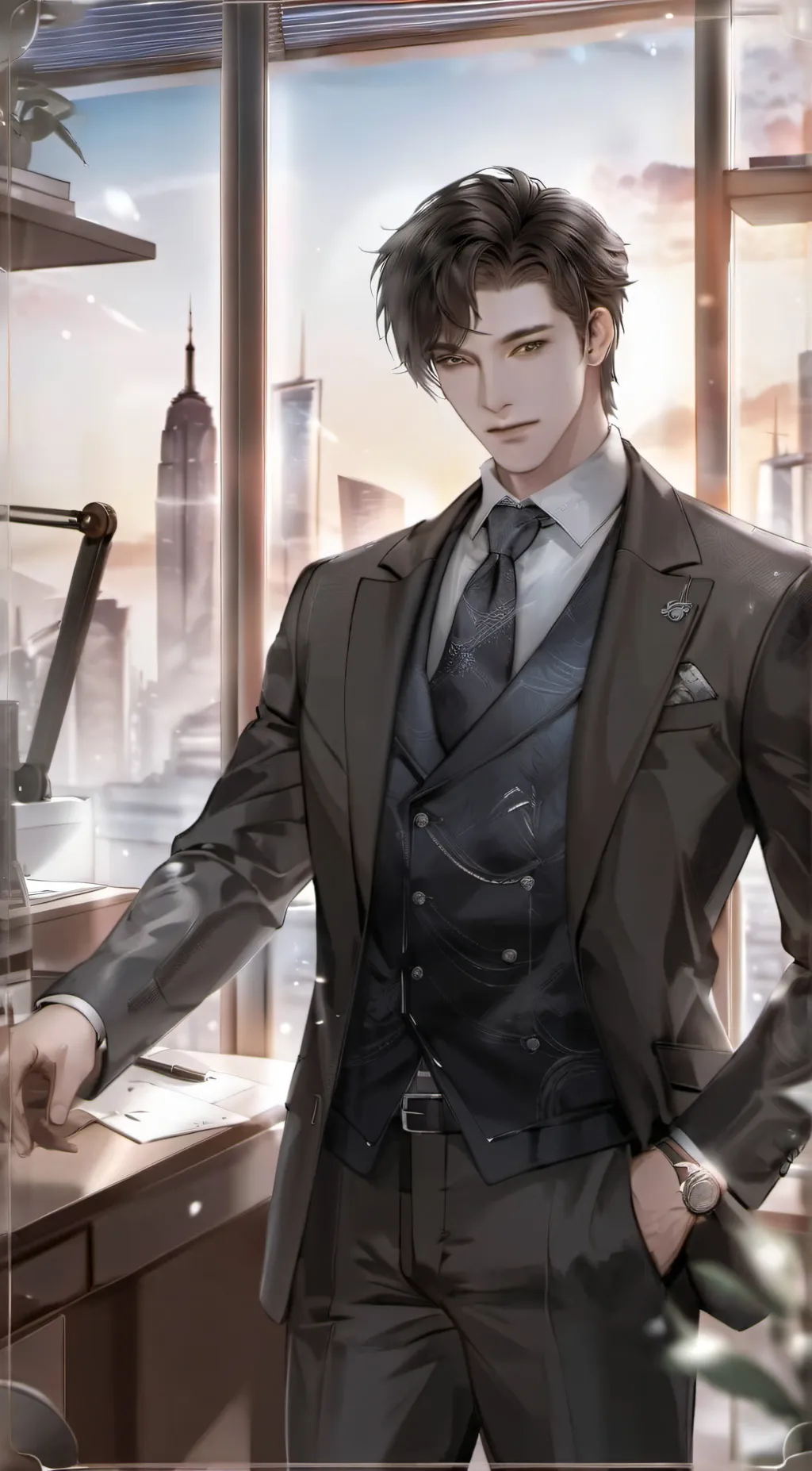 ai character: Nic background