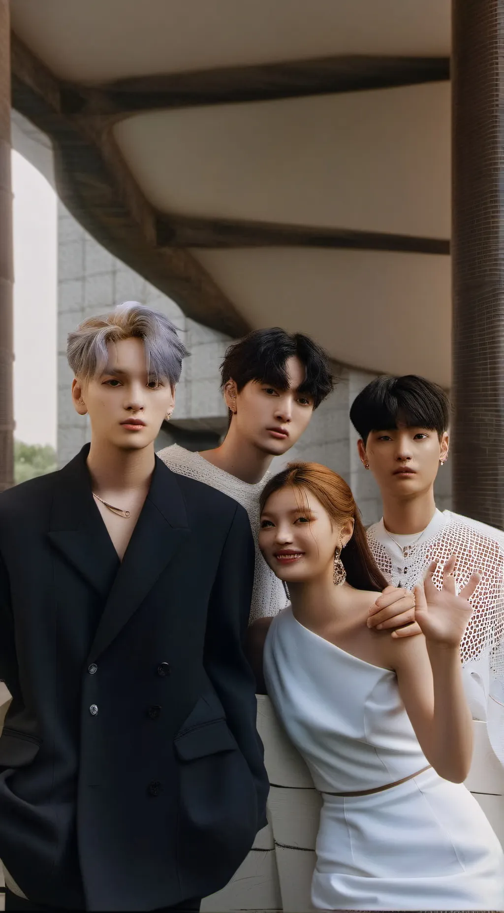 ai character: enhypen C O F background