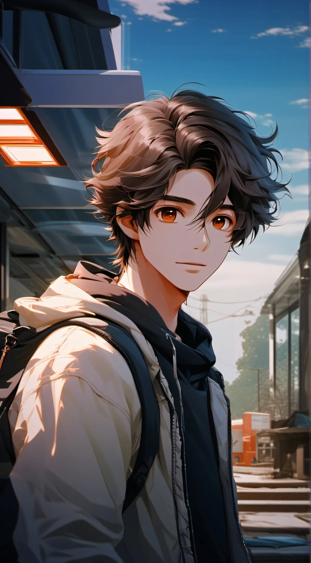 ai character: Mason  background