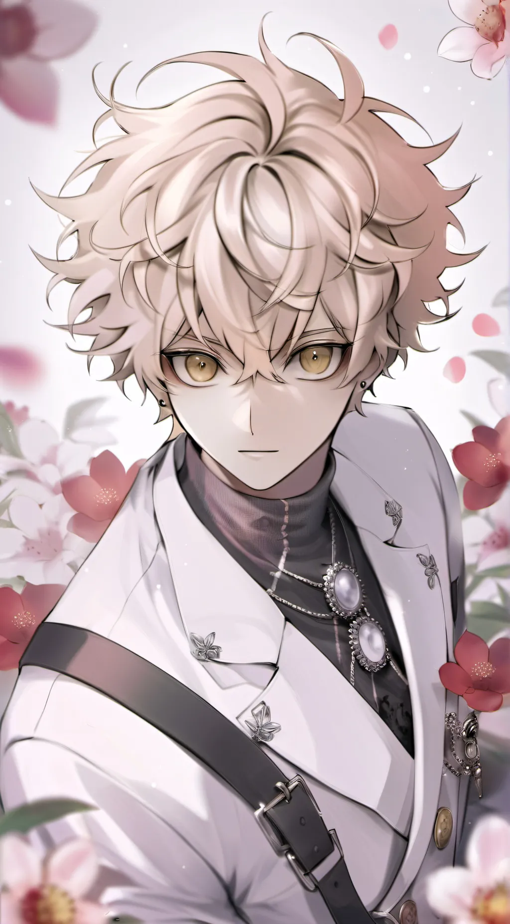 ai character: Mha X Hh background