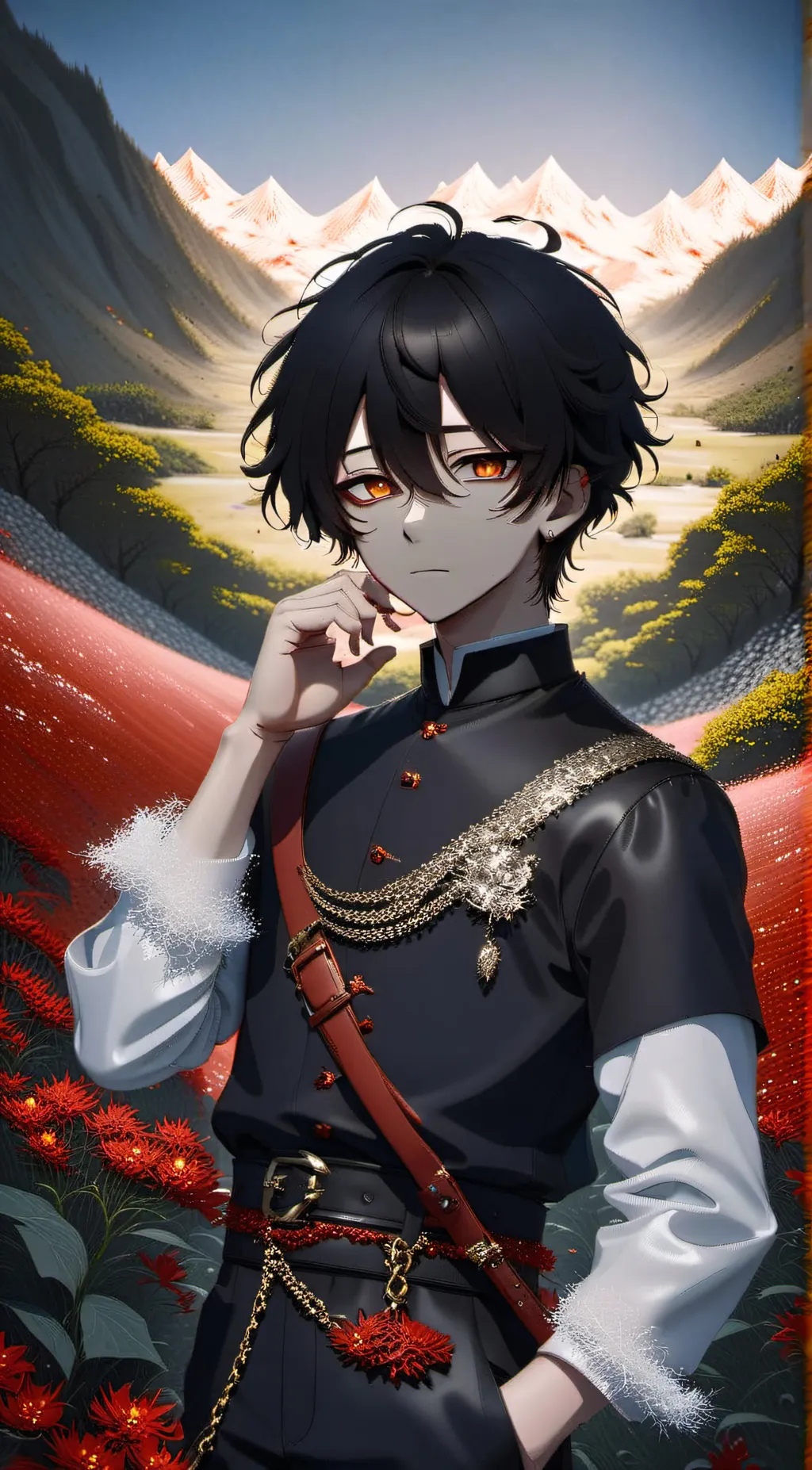 ai character: Kenji background