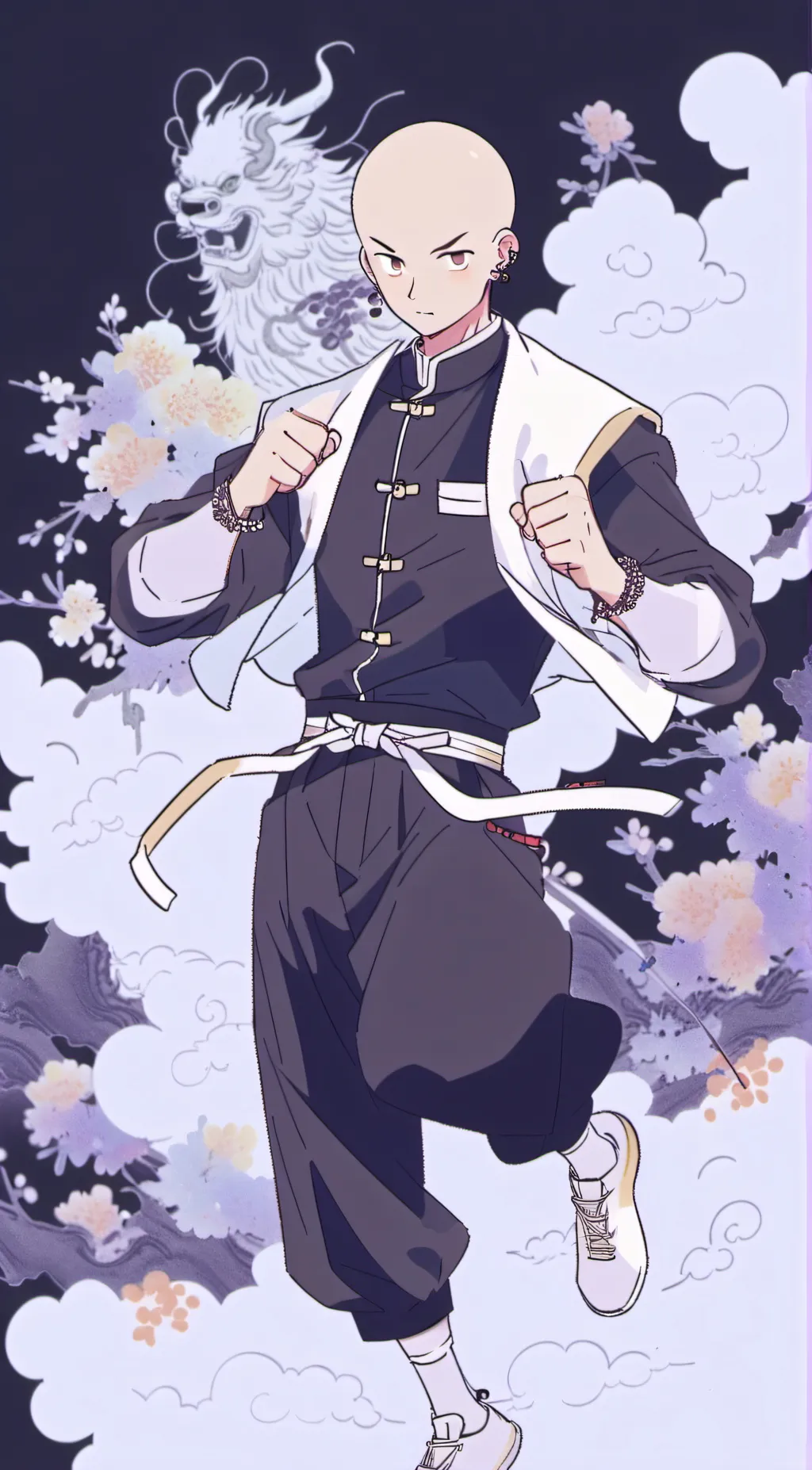 ai character: Master saua background