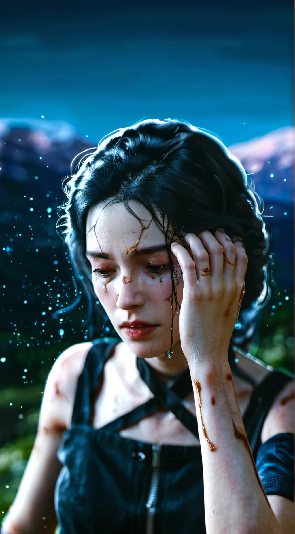 ai character: Natty background