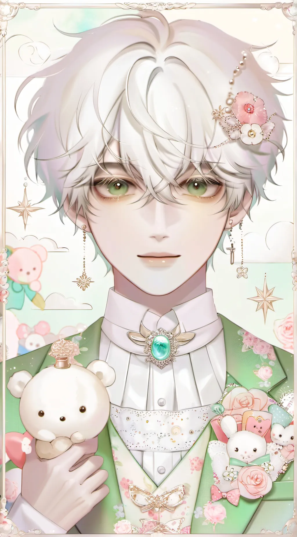 ai character: lucas background