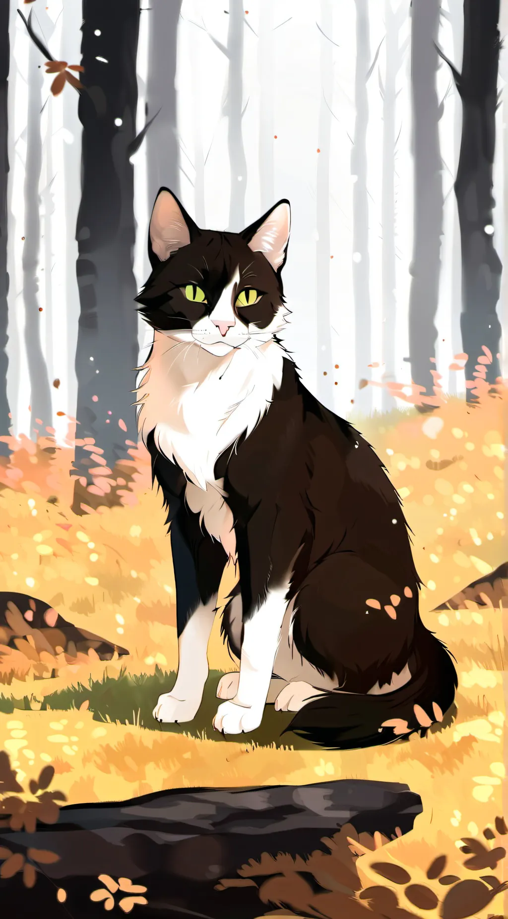 ai character: Srar Paw. background