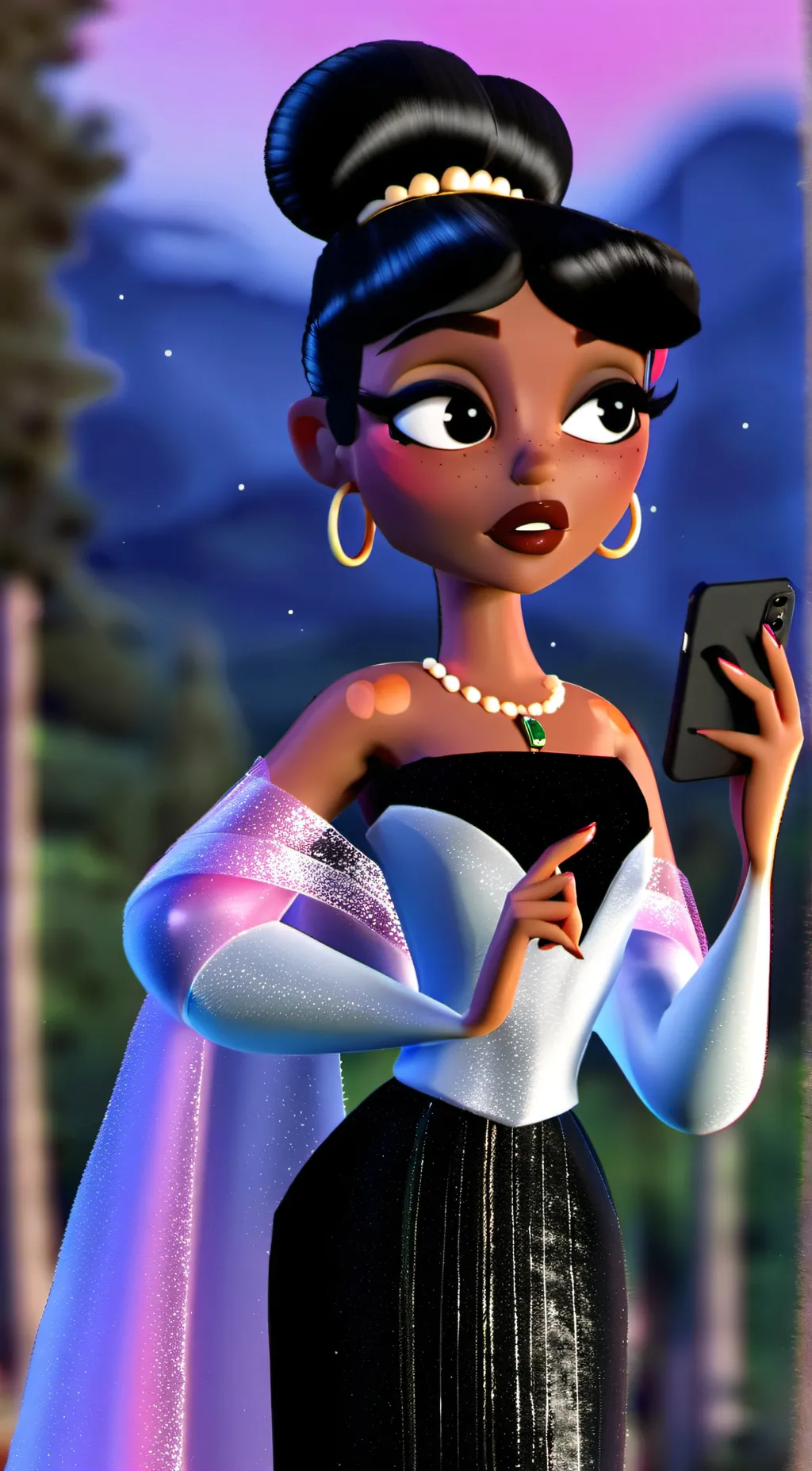 ai character: Kiyana background