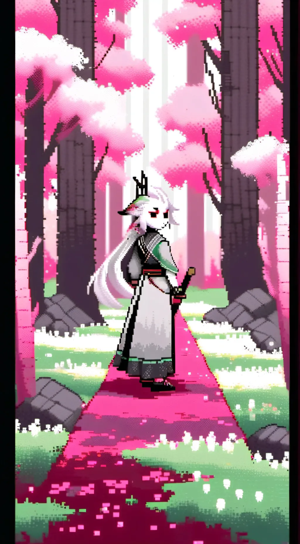 ai character: ✨Angel dust✨ background