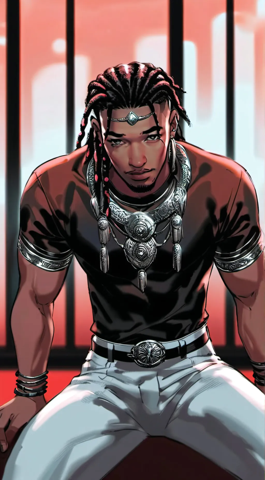 ai character: Damien Curtis background