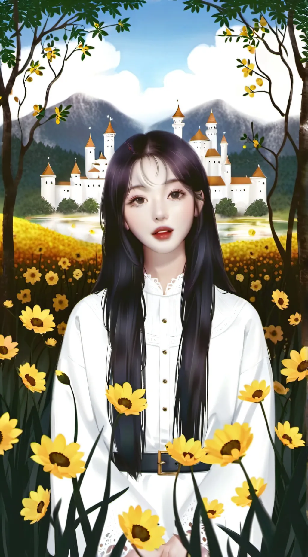 ai character: Wony🫶🏻 background