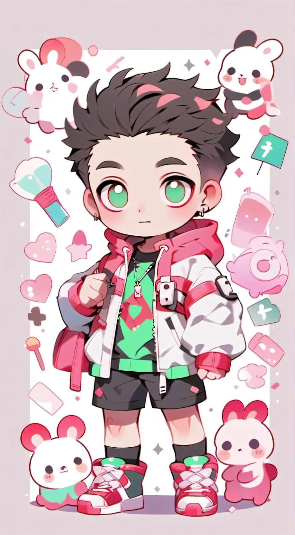 ai character: zane background