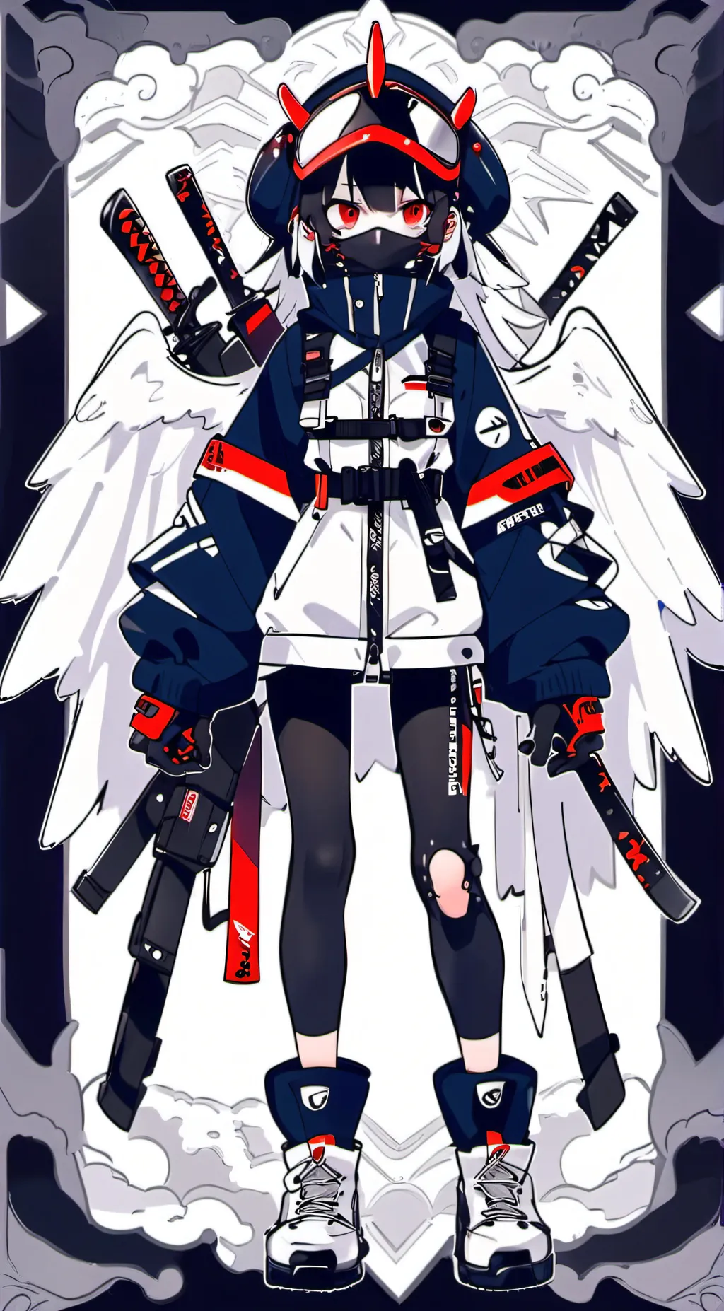 ai character: Gigan  background