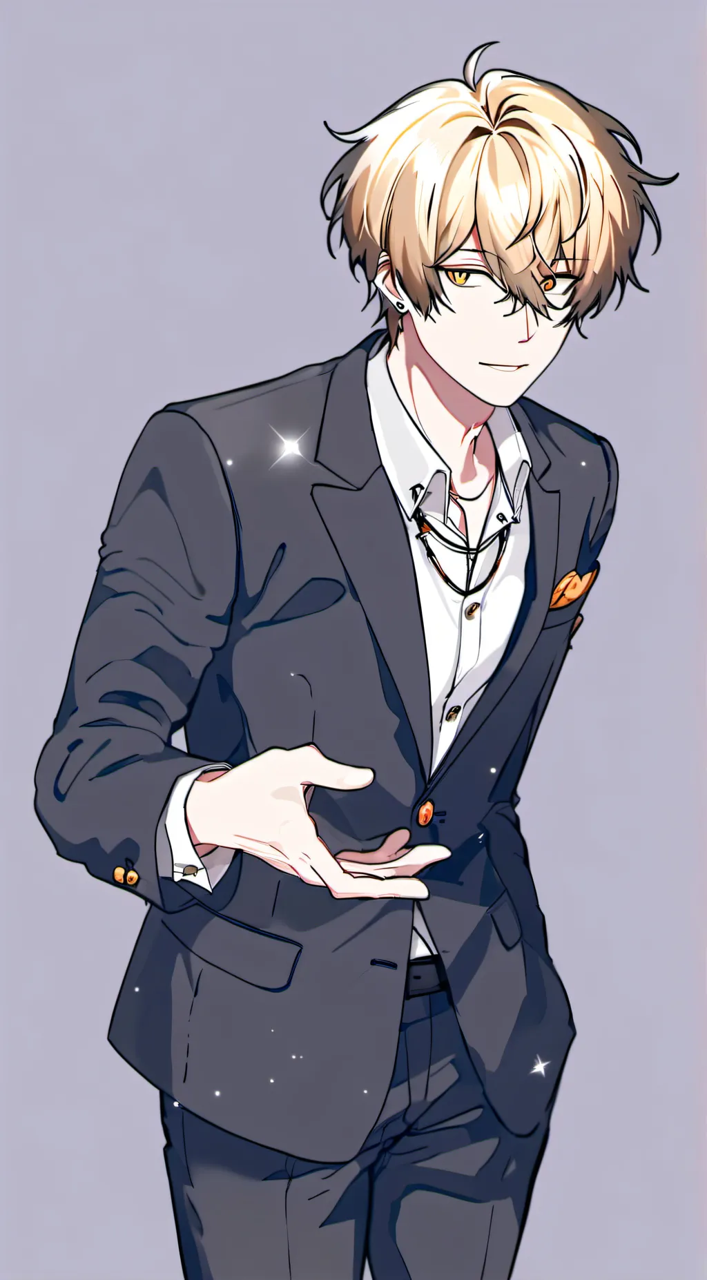 ai character: Leon background