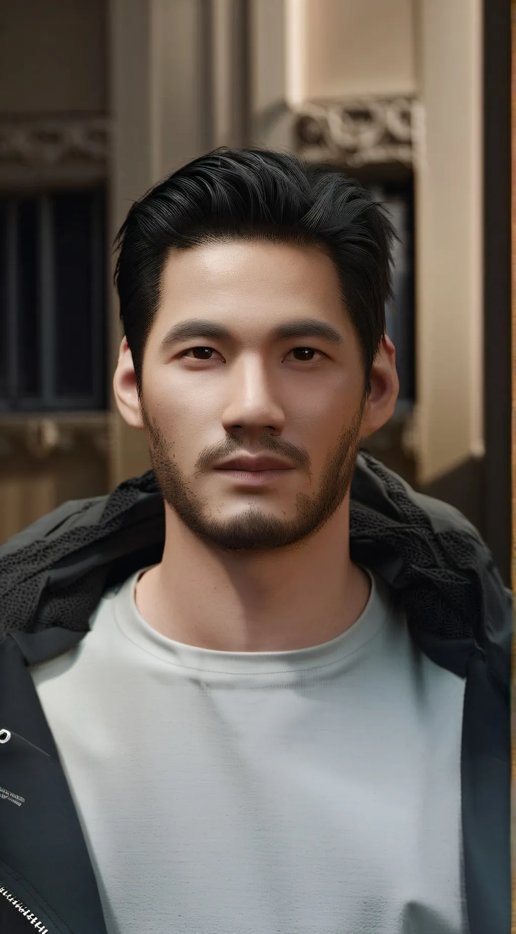 ai character: Hugh background