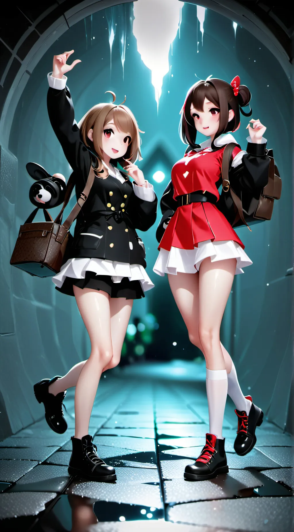 ai character: Emily and Stacy background