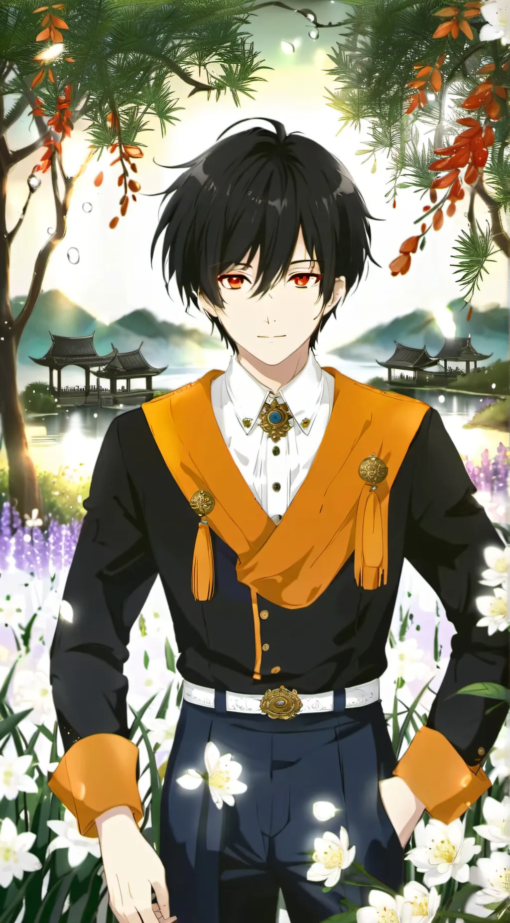 ai character: Mac background