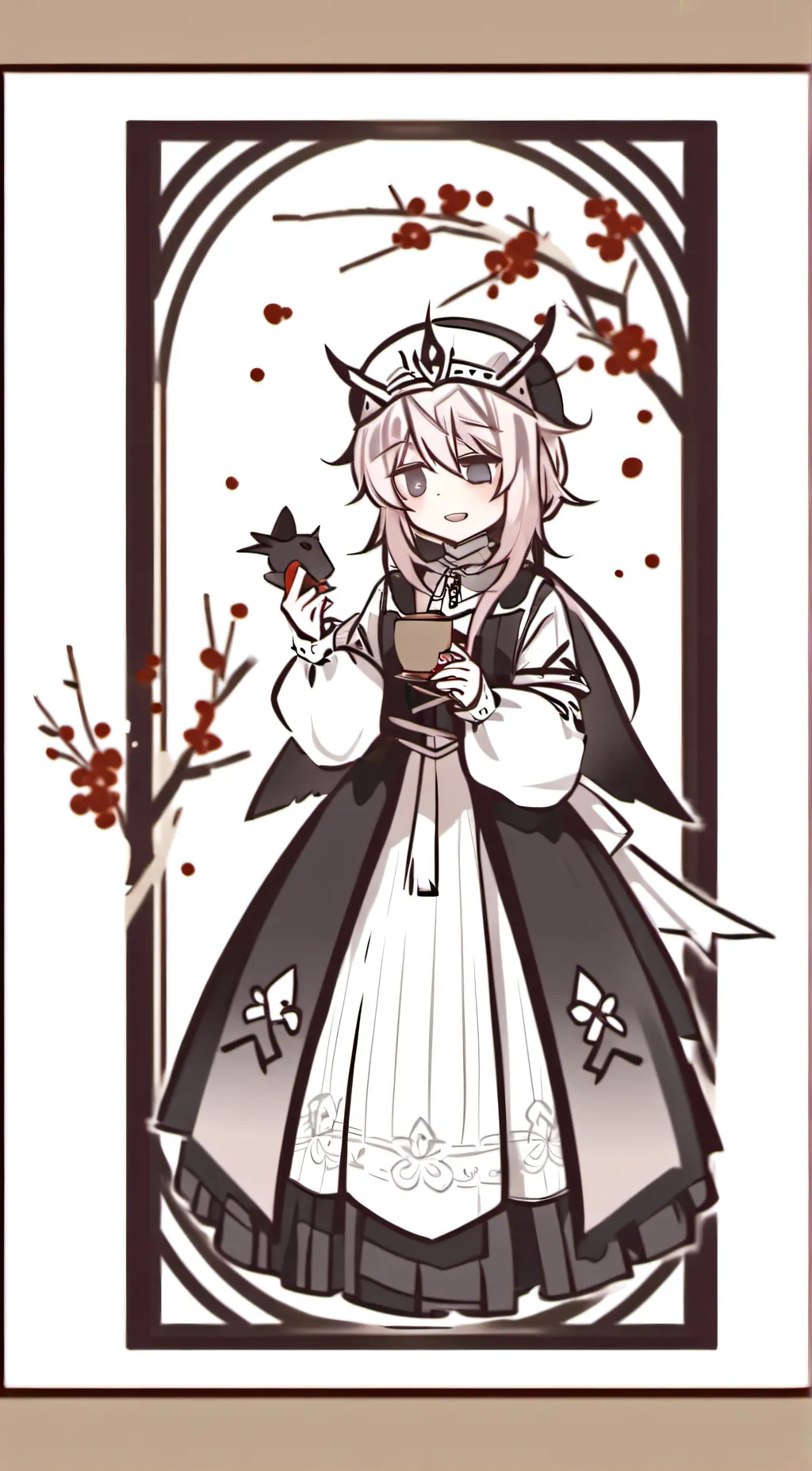 ai character: emily background