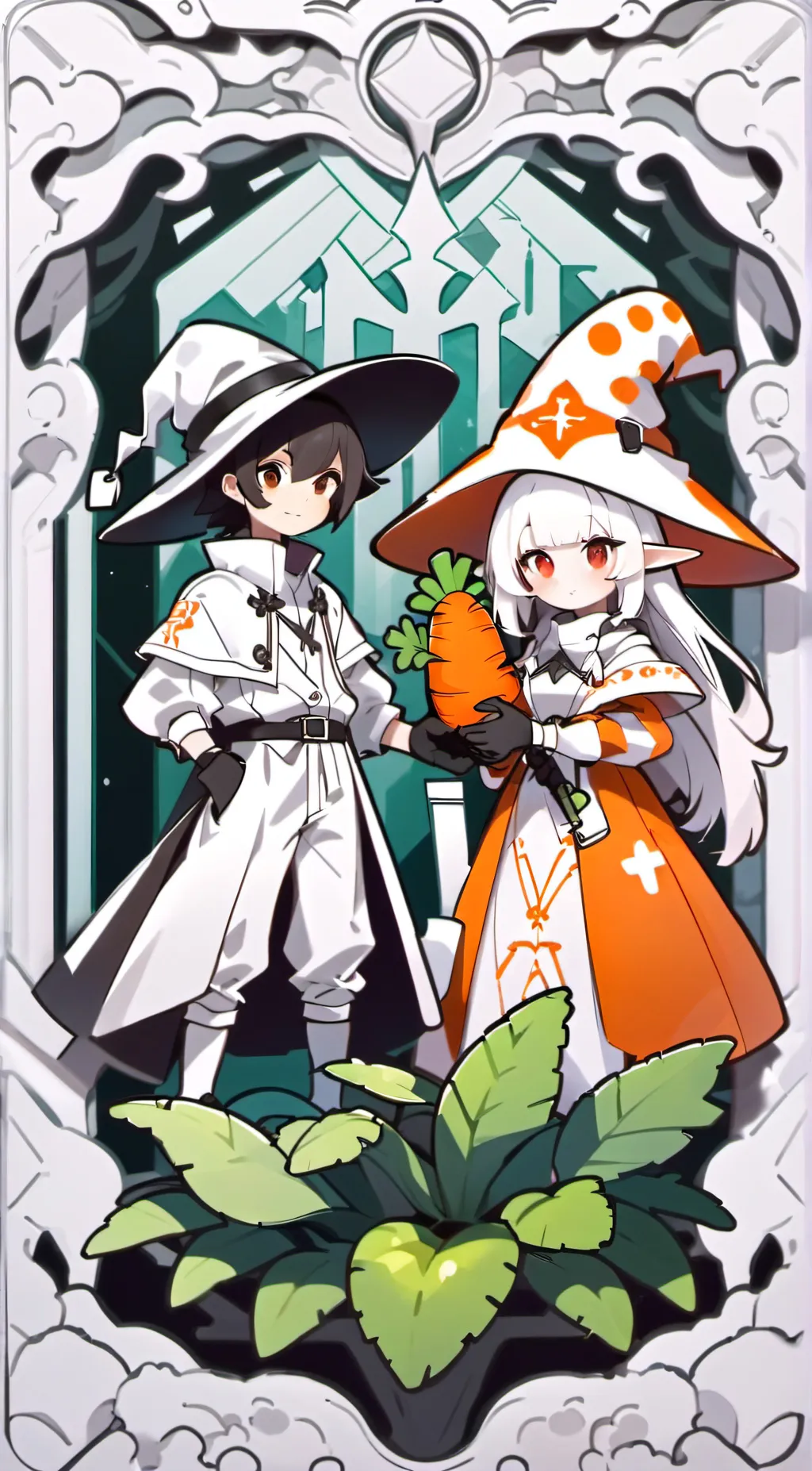 ai character: plant adventure background